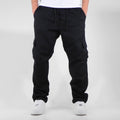 Calça Cargo Reta New Flow Preta Masculina