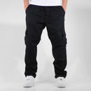 Calça Cargo Reta New Flow Preta Masculina