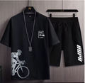 Conjunto Verão Sport Big Size – Camiseta Manga Curta + Shorts