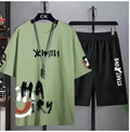 Conjunto Verão Linho 2026 – Camiseta + Shorts