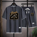 Conjunto Urban 3D Verão 2026 – Moda de Rua Casual com Estampa Digital